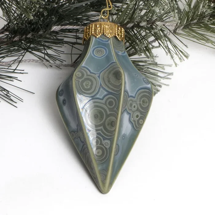 Crystalline Star Ornament, Jade