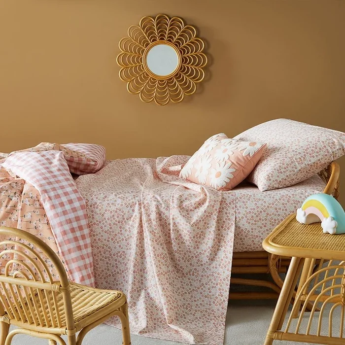 Daisy Stonewashed Sunrise Sheet Set