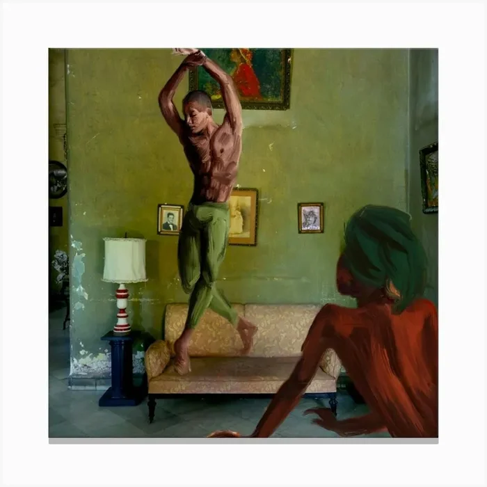 Dance for me Canvas PrintL by Lapka