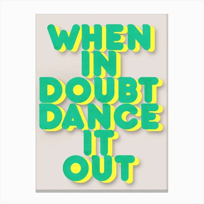 Dance It Out 2 Canvas Print by showmemars
