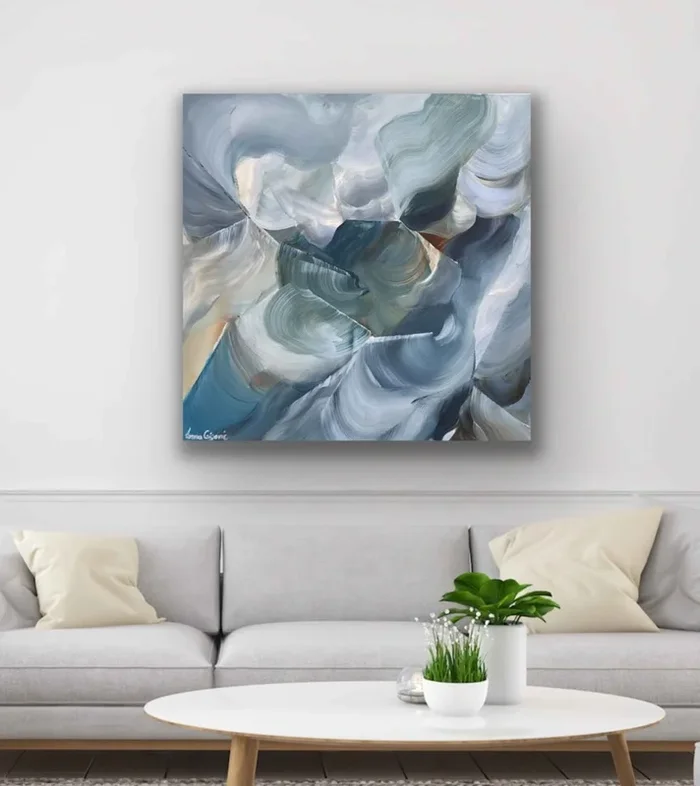 Daydreaming No 44 (2023) Acrylic painting by Ivana Gigovic