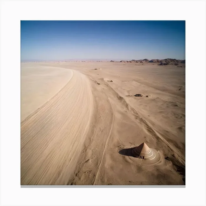 Desert View Canvas PrintPP by Picasso Pixels