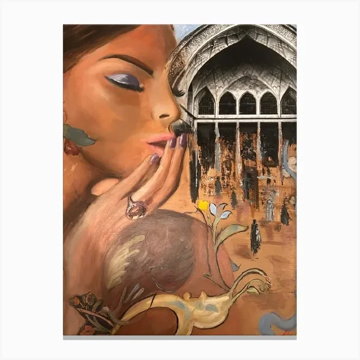 Distance 1 Canvas Print by Niloufar(lily)