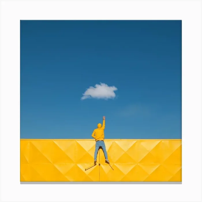 Dream Big Canvas PrintYT by Yener Torun
