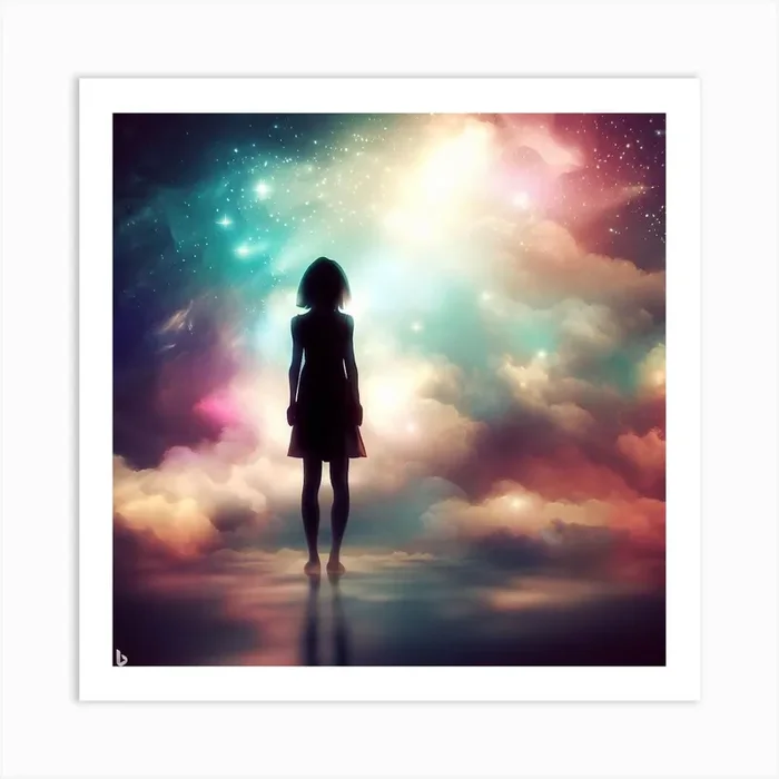 Dreams Art PrintJS by Justin seagull