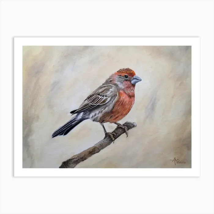 Eager For Winter Art Print by Angeles M Pomata