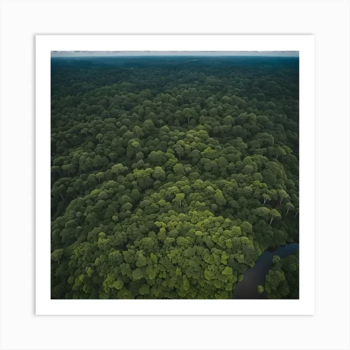 Ecuador Rainforest Art Print by Mehdi’s Store