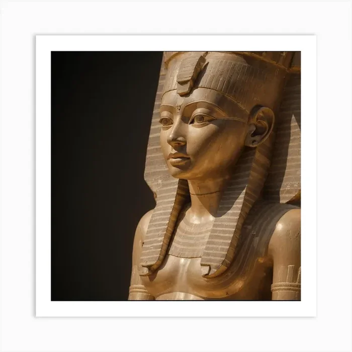 Egyptian pharaoh Art Print by Ramysad