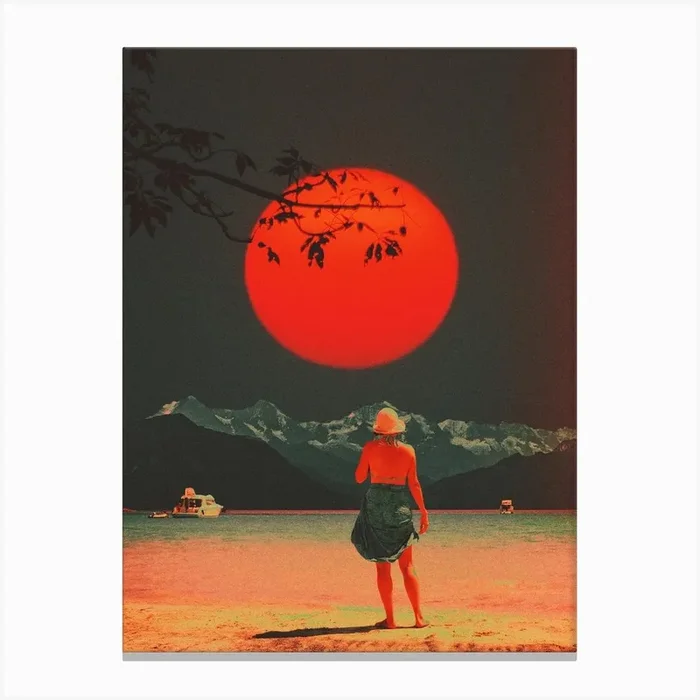 End Of Time Canvas Print by Oggarts