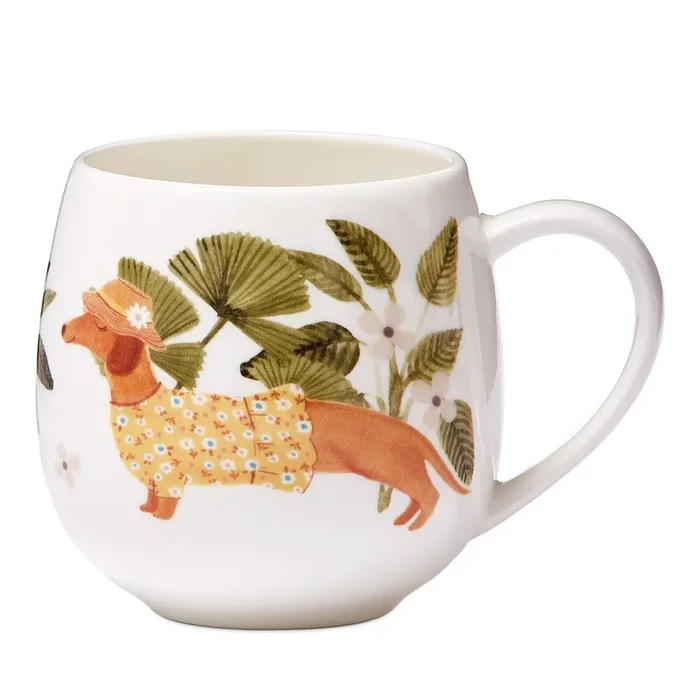 Endless Summer Dachshund Yellow Rashies Mug
