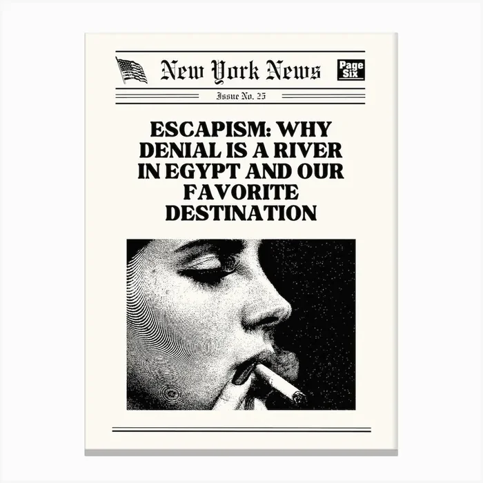 Escapism Canvas Print by Red Hearts Studio