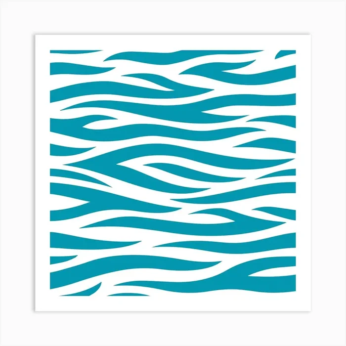 Ethereal Waves Art Print by Art shop