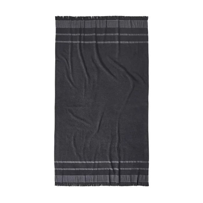 European Rib Towel Navy