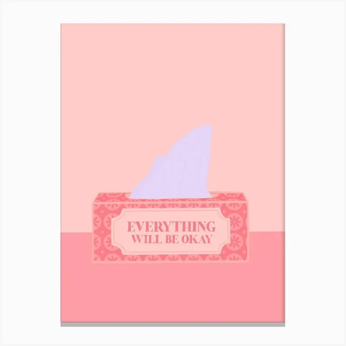 Everything Will Be Okay Canvas Print by Jotadejai