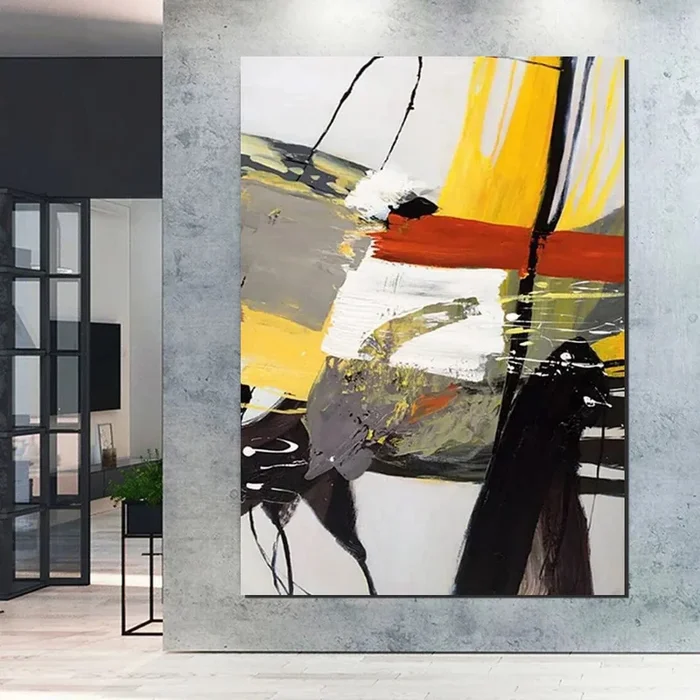 Extra Large Paintings for Living Room, Modern Abstract Art for Bedroom, Abstract Acrylic Wall Painting, Simple Painting Ideas, Hand Painted Wall Painting
