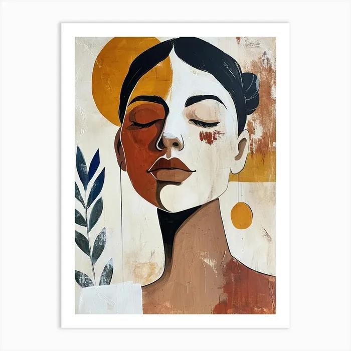 Feathered Dream Spirit, Boho Art Style Art Print by Art-Syndicate