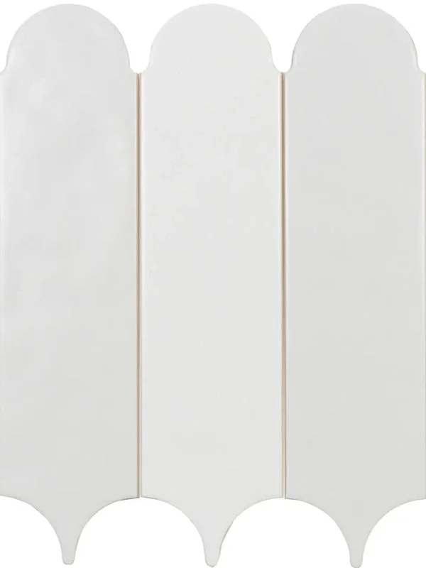Feathers White Ice 3 “x12 ” Matte