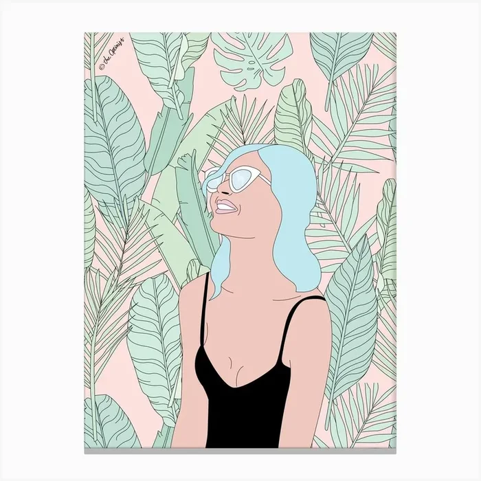 Feeling Good Canvas Print by The Optimist