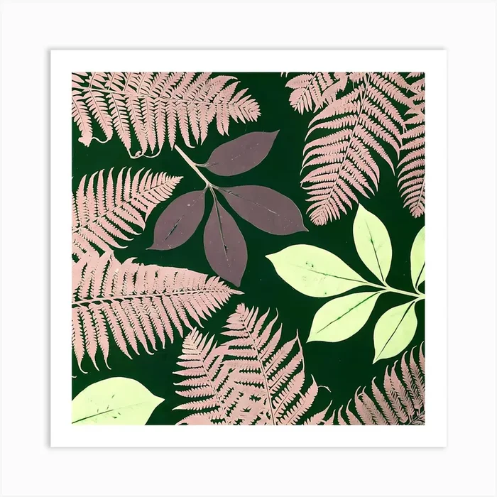 Ferns 2 Art Print by Art shop
