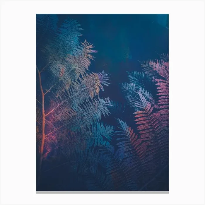 Ferns II Canvas Print by Pascal Deckarm