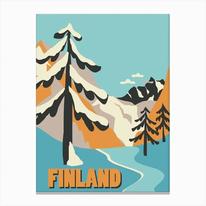 Finland Canvas Print by Sira Lobo