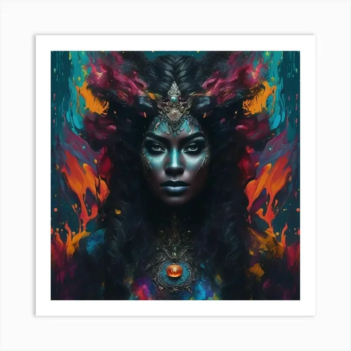 Flora And Fauna Art PrintM by Mdiesa