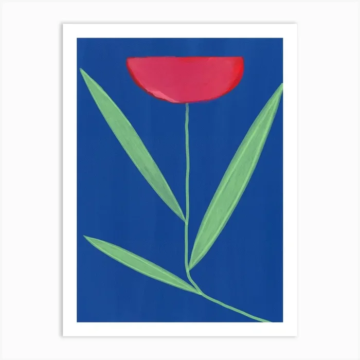 Flower Market Art Print by The Printable Studio