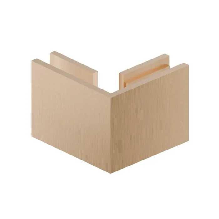 Flusso 10.GGC.4026 90 Degrees Glass to Glass Fixed Clamp