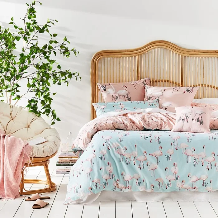 Francesca Powder Blue Quilt Cover Set + Separates