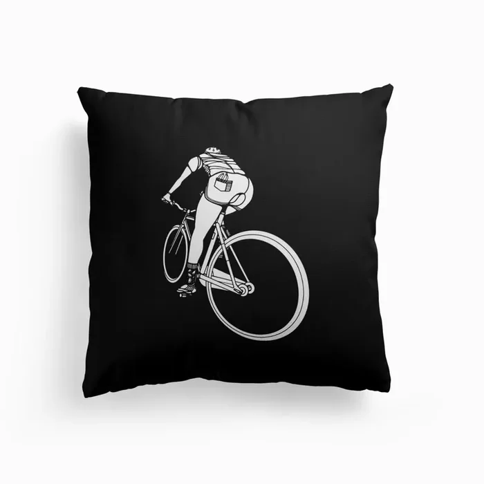 Free Cyclist Cushion by Ninhol
