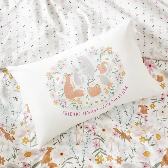 Friends Stick Together Kids Pillowcase
