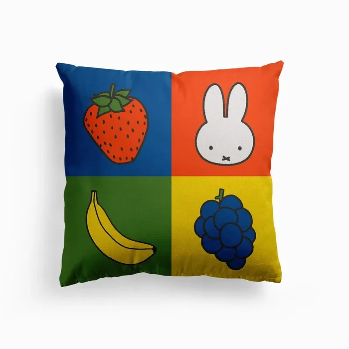 Fruits Canvas Cushion by Miffy Art Prints and Posters