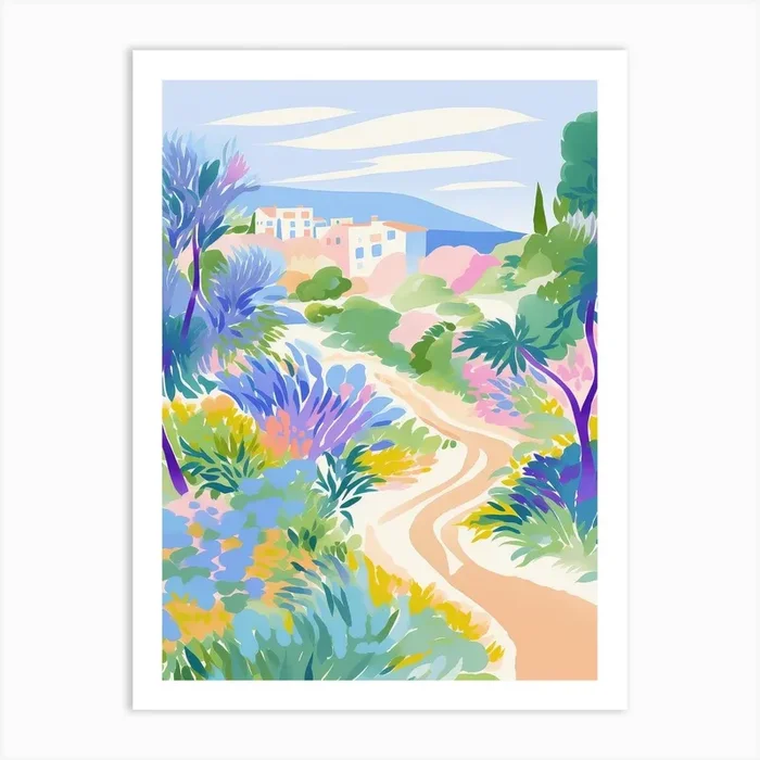 Gallipoli, Italy Colourful View 4 Art Print by Urban Vivid