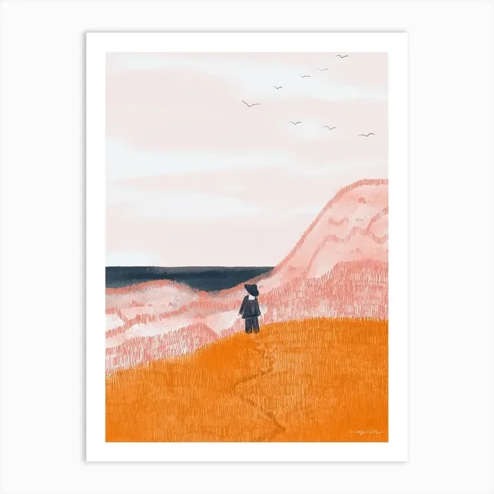 Gaspesie Art Print by Melly Wells