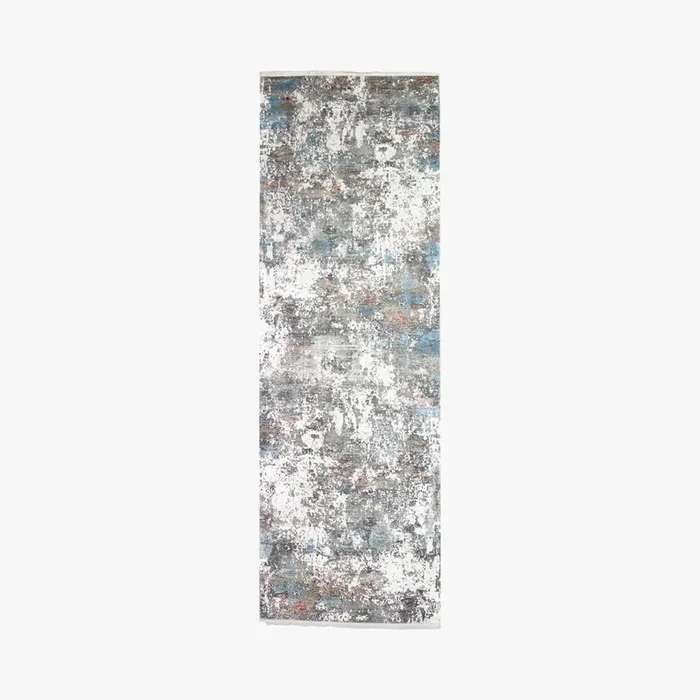 Georgina Runner Rug – Ivory / Rust by Bashian