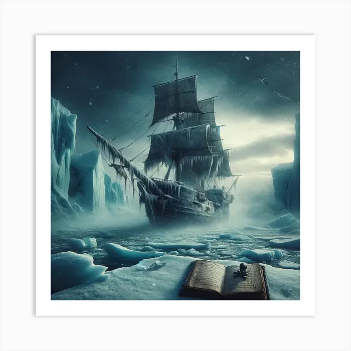 Ghost Ship Art PrintU by Uforea