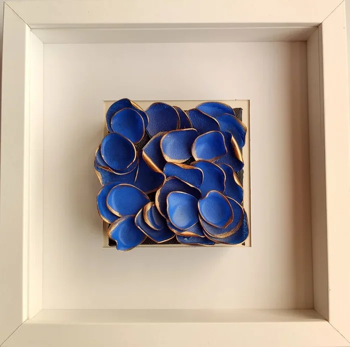 Glowing reefs – 1 (2020) Relief by Swapna Namboodiri