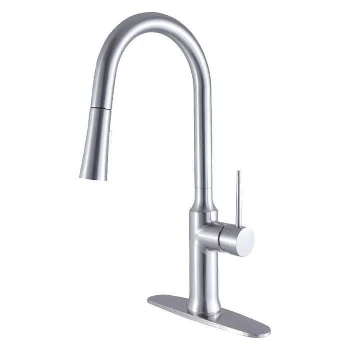 Gourmetier New York Pull-Down Kitchen Faucet