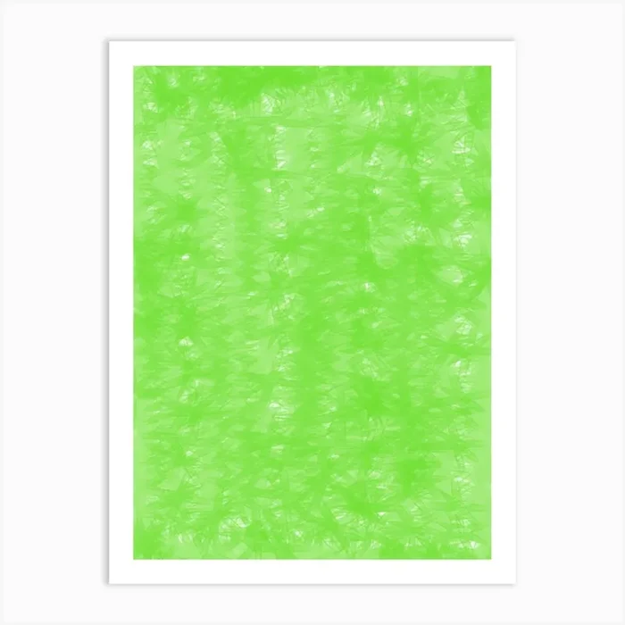 Green Background Art Print by Vioje