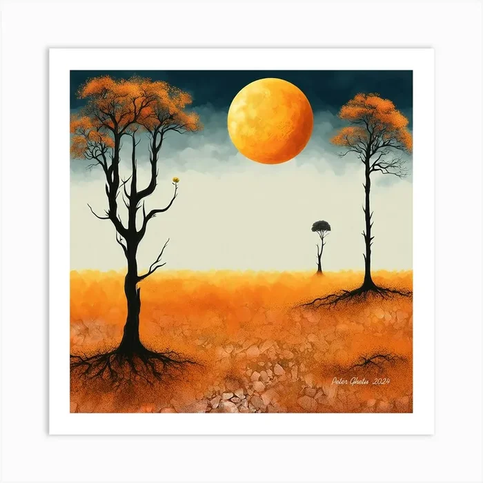 Heat Day Art PrintPG by Peter Ghetu