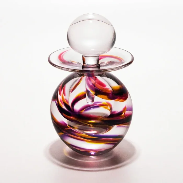 Helix Egg Perfume Bottle – Violet Pink Sunshine