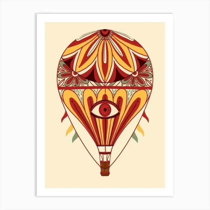 Higher Perspective Art Print by Mitalim Designs