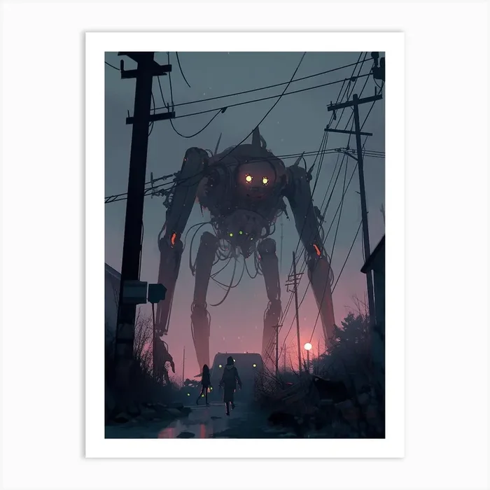 Home Is Gone Art Print by Hunter Hamilton