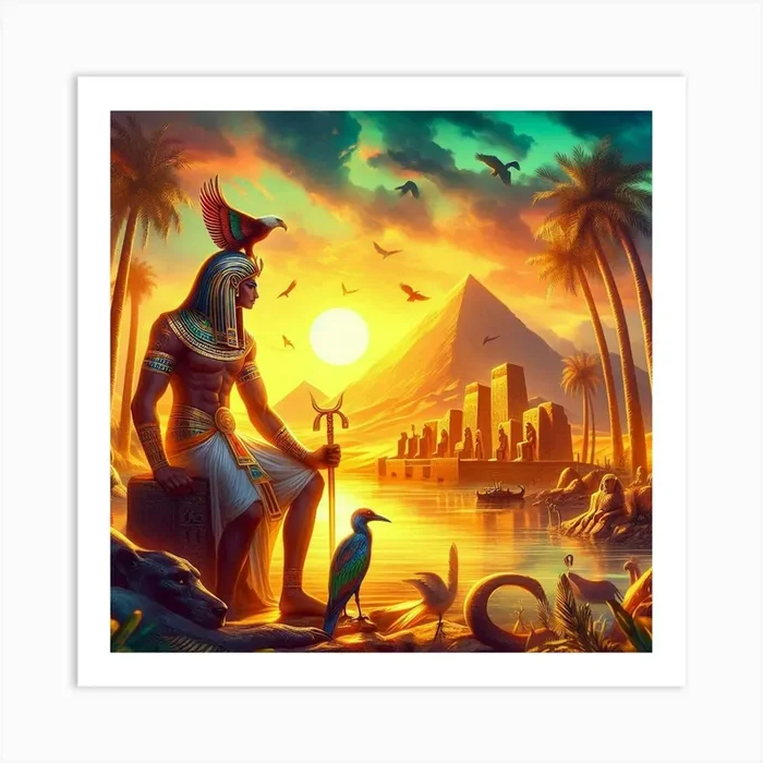 Hours The Pharaoh Art PrintS by Sinaibedouin