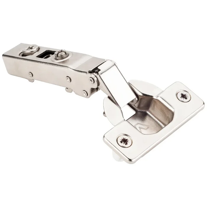 HR MAX™ 125° Heavy Duty Full Overlay Cam Adjustable Self-Close Hinge with Press-in 8 mm Dowels