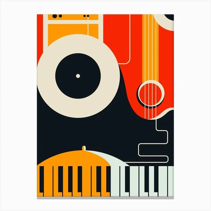 Jazz 2 Canvas Print by KurArt