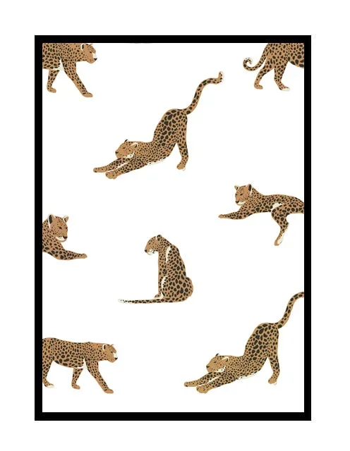 JUNGLE – LEOPARD WHITE