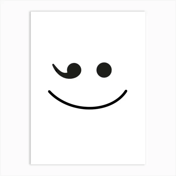 Keep Smiling Art Print by JDuke Illustrations