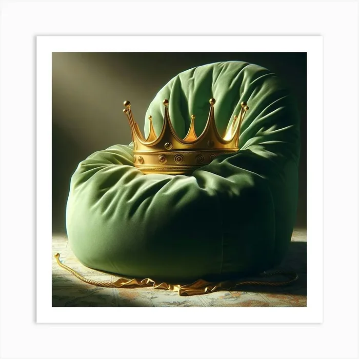 King’S Chair Art PrintMM by Maxi Milano
