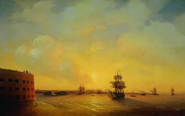 Kronstadt. Fort “Emperor Alexander I”